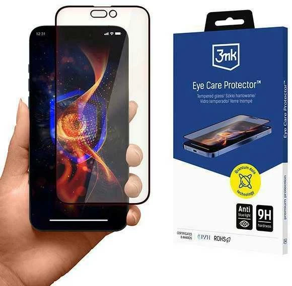 Grūdinto stiklo 3mk akių priežiūros priemonė Apple iPhone 14 Pro
