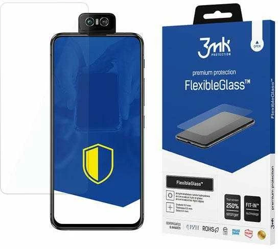 3MK lankstus „Asus Zenfone 6“ hibridinis stiklas