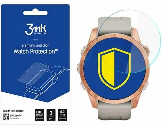Apsauginis ekrano stiklas Flexible Glass išmaniojo laikrodžio Garmin Fenix 7S
