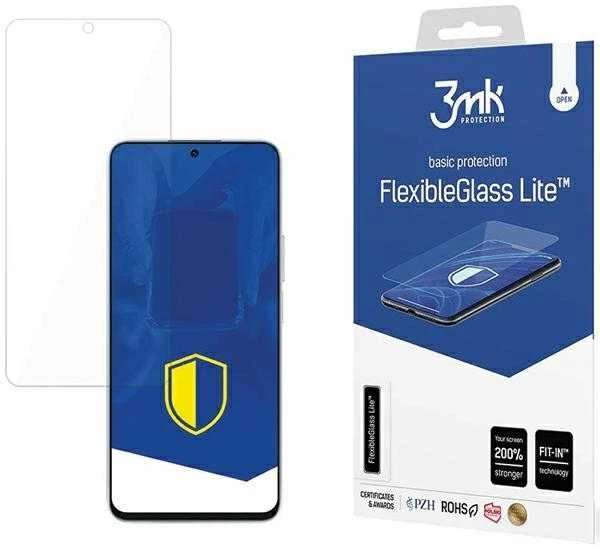 Hibridinis stiklas Honor 90 LITE 5G 3mk lankstus stiklas, hibridinė plėvelė skaidri
