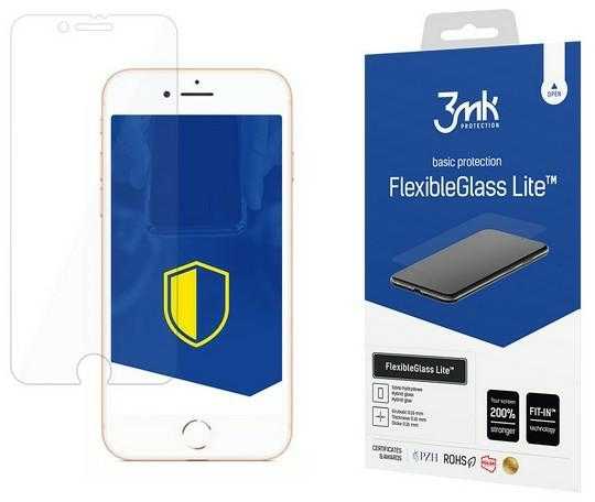 3mk FlexibleGlass Lite - hibridinis stiklinis sijonas Apple iPhone SE 2022/2020