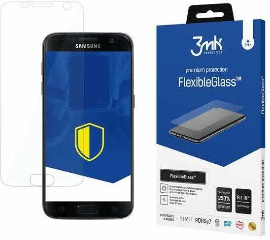 3MK FlexibleGlass ekrano apsauga, Samsung, Galaxy S7, hibridinis stiklas, skaidrus