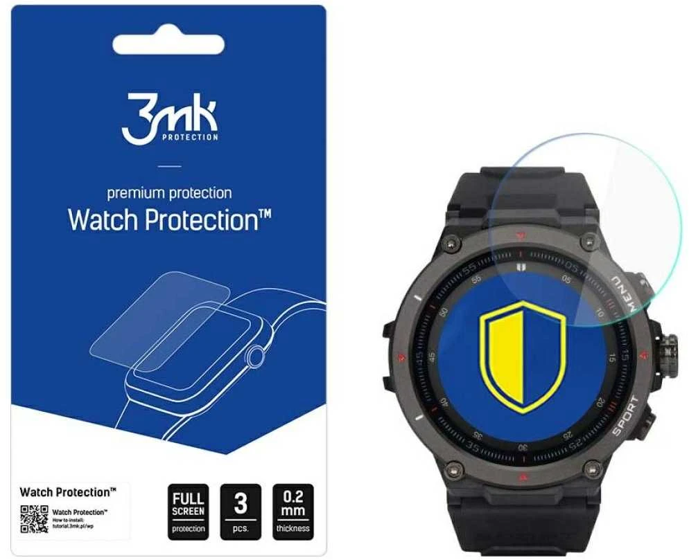 3mk Watch Protection™ v. FlexibleGlass hibridinis stiklas Garett GRS Pro