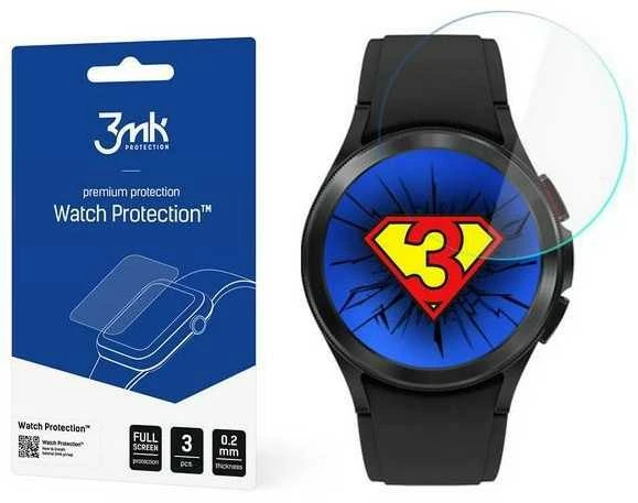 LCD apsauginis stikliukas 3MK Flexible Glass Samsung 4 Classic 46mm 3vnt