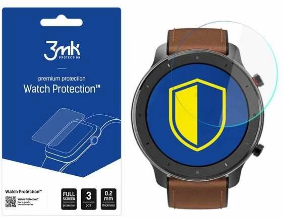 Apsauginis ekrano stiklas išmaniojo laikrodžio Amazfit GTR, 47mm