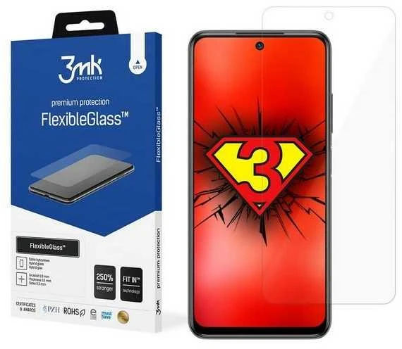 LCD apsauginė plėvelė 3MK Flexible Glass Xiaomi Redmi Note 10 4G/Note 10S/Poco M5s