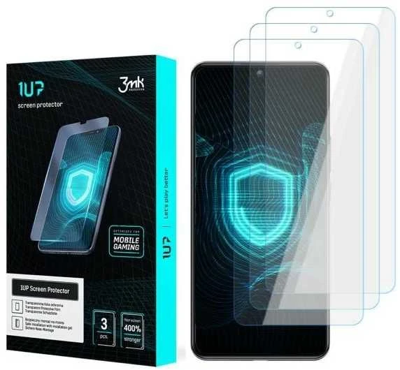 3mk apsauginė plėvelė žaidėjams 1UP Xiaomi 12T/12T Pro [3 PAK.]