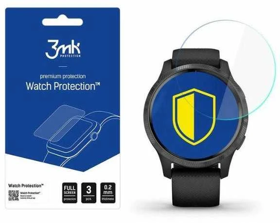 Apsauginė ekrano plėvelė 3Mk išmaniojo laikrodžio Garmin Venu 2S