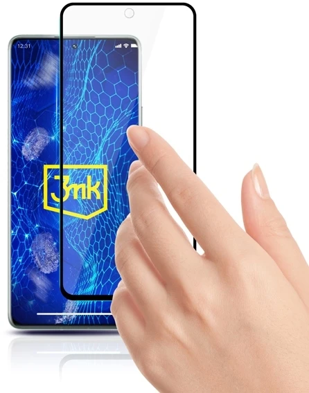 3mk HardGlass Max Lite, skirtas Xiaomi 12 Pro Juodas