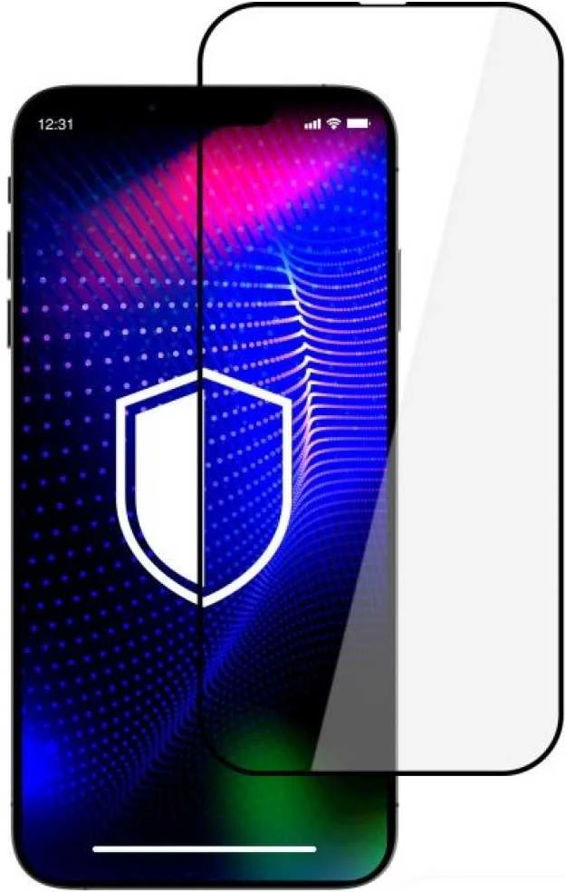 3MK Grūdintas stiklas Hardy iPhone X / XS / 11 Pro juodas / juodas