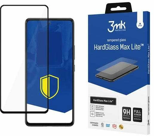 LCD apsauginis stikliukas 3mk Hard Glass Max Lite Samsung A235 A23 4G/A236 A23 5G juodas