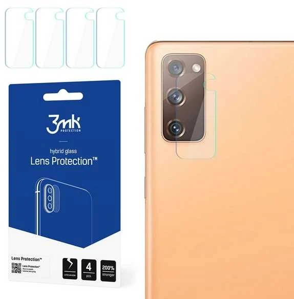 LCD apsauginė plėvelė kamerai 3MK Flexible Glass Lens Samsung G780 S20 FE