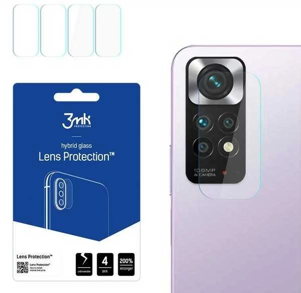 3MK objektyvo apsauga Xiaomi Redmi Note 11 4G kameros objektyvo apsauga 4 vnt.