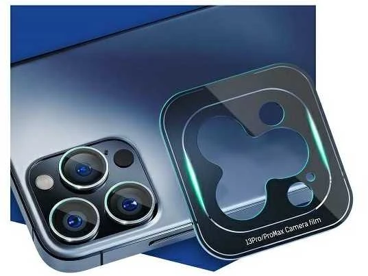 3MK Lens Protection Pro Apple iPhone 12 Pro Max fotoaparato objektyvo apsauga su tvirtinimo rėmeliu 1 vnt.
