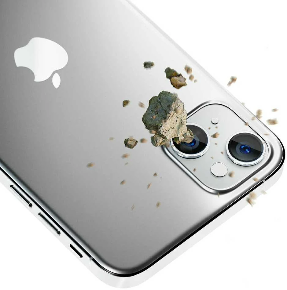 Apsauginis stikliukas kamerai 3mk Lens Pro Apple iPhone 14 sidabrinis