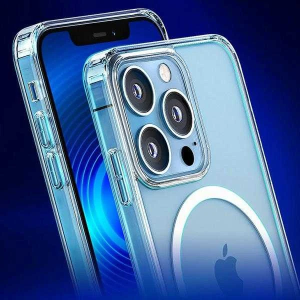 3MK MagDėklas Apple iPhone 16 Plus 6.7" skaidrus, suderinamas su MagSafe