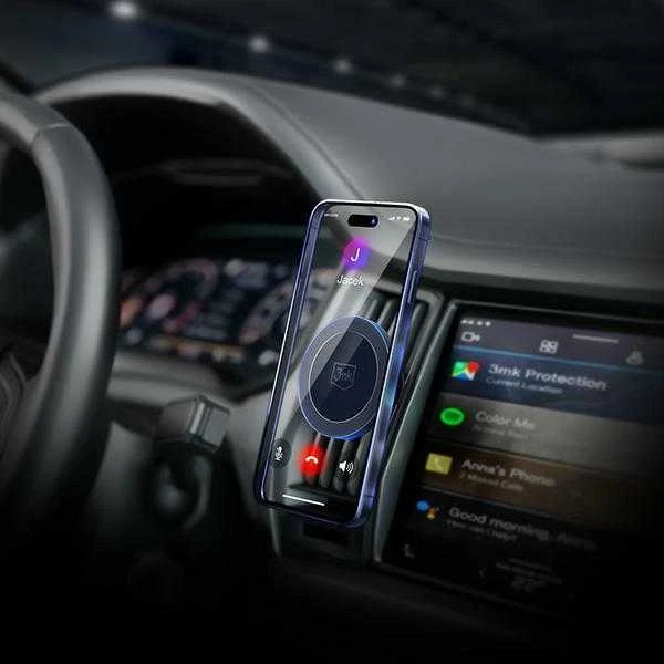 Automobilinis telefono laikiklis 3mk MagHolder, tvirtinamas ant ventiliacijos grotelių, magnetinis