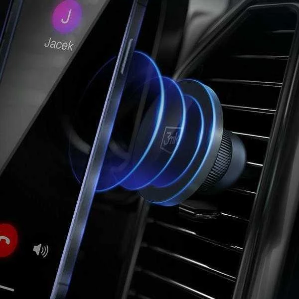 Automobilinis telefono laikiklis 3mk MagHolder, tvirtinamas ant ventiliacijos grotelių, magnetinis