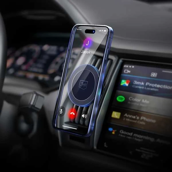 Automobilinis telefono laikiklis 3mk MagHolder, tvirtinamas ant ventiliacijos grotelių, magnetinis