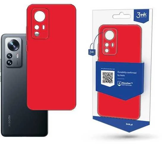 3MK matinis dėklas Xiaomi 12 Pro braškių spalvos