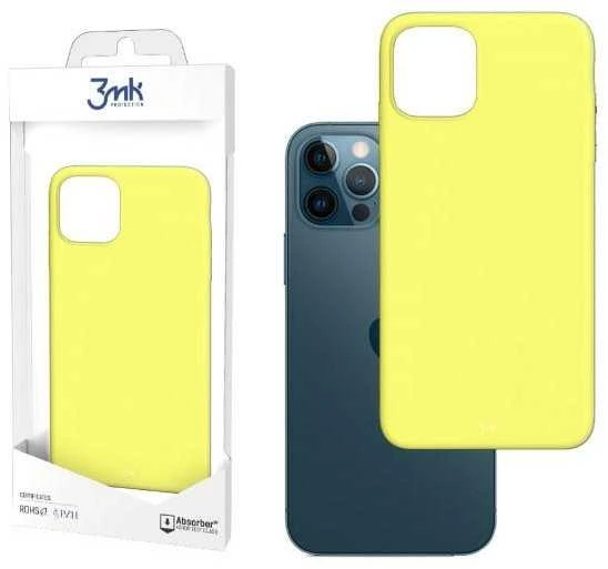 3MK Matinis DĖKLAS IPHONE 12 PRO MAX 6.7" LAIMĖS / LAIMĖS
