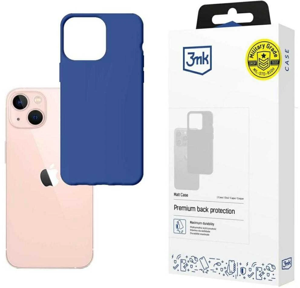 Dėklas 3mk Matt Case Apple iPhone 14 violetinis