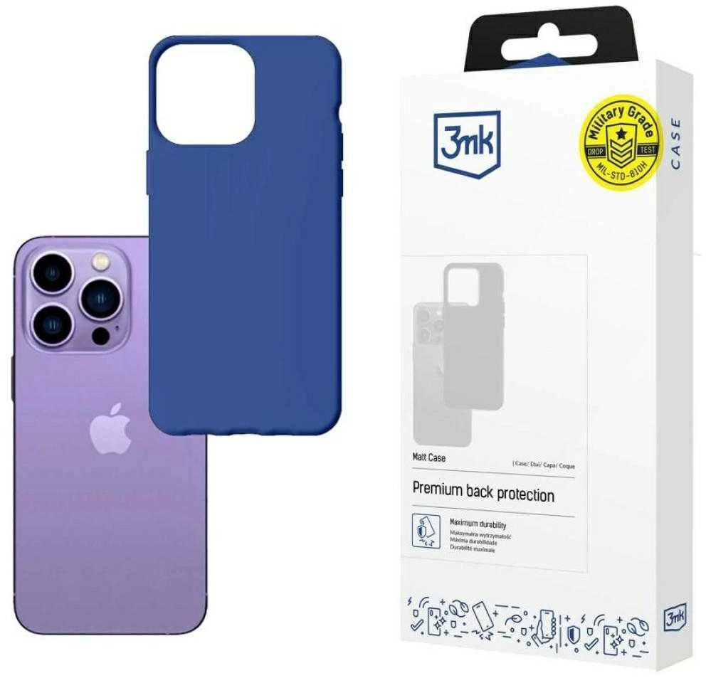 Dėklas 3mk Matt Case Apple iPhone 14 Pro violetinis