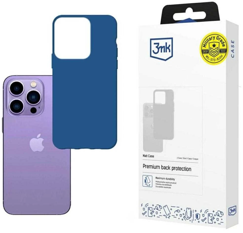 Dėklas 3mk Matt Case Apple iPhone 14 Pro Max violetinis