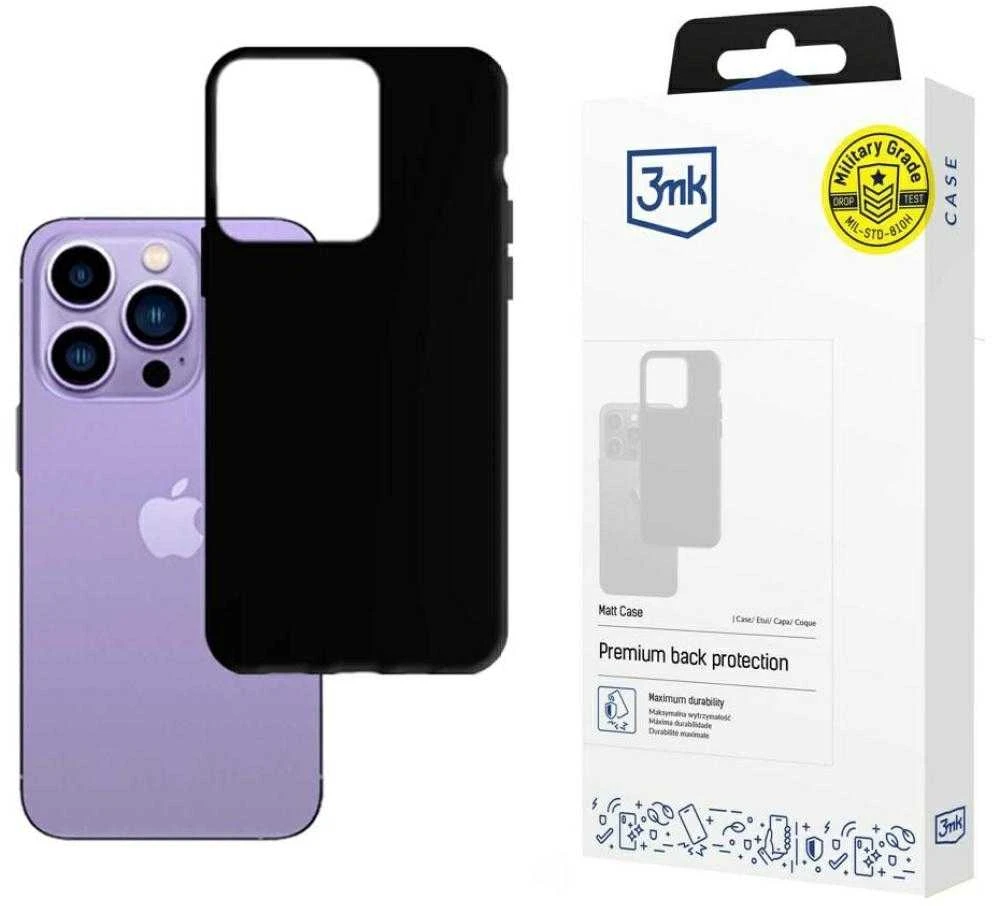 Dėklas 3mk Matt Case Apple iPhone 14 Pro Max juodas