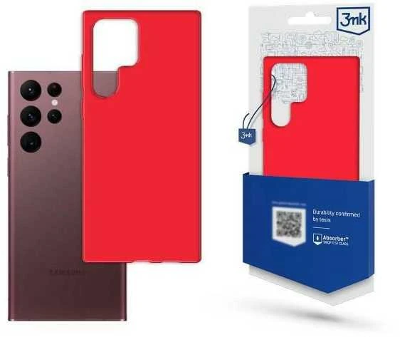 Dėklas 3mk Matt Case Samsung S918 S23 Ultra 5G raudonas