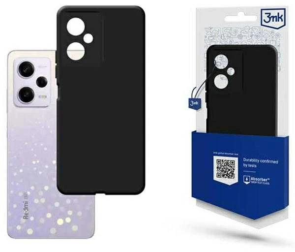 Dėklas 3mk Matt Case Xiaomi Redmi Note 12 5G juodas
