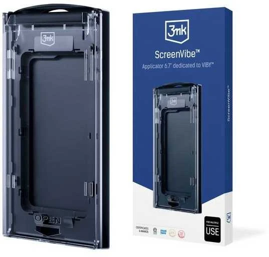 3MK SCREENVIBE IPHONE 14 PRO MAX 6.7" grūdintas stiklas su aplikatoriais, 5 vnt.