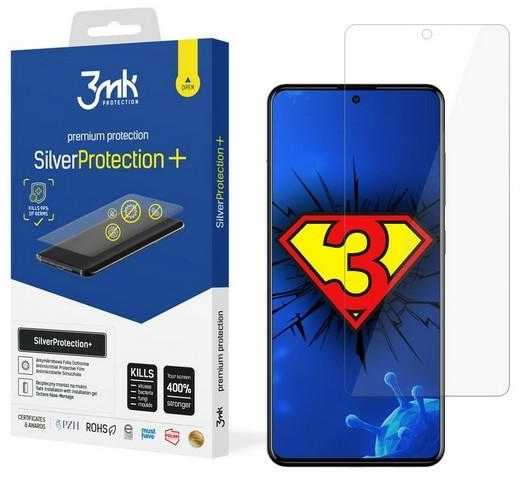 3MK Silver Protect + Samsung, Galaxy A51 Antimikrobinė telefono plėvelė, montuojama drėgnuoju būdu