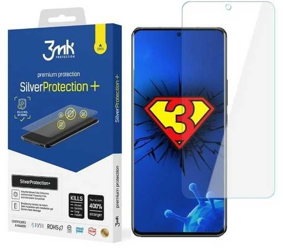 Xiaomi 13 - 3mk Sidabrinis Protect+