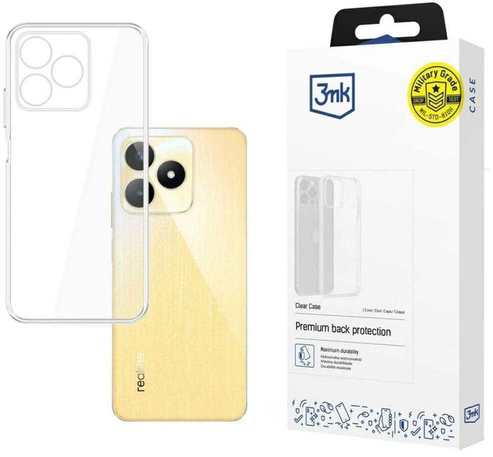 3mk dėklas telefonui skaidrus Realme C53 - dėklas telefonui skaidrus