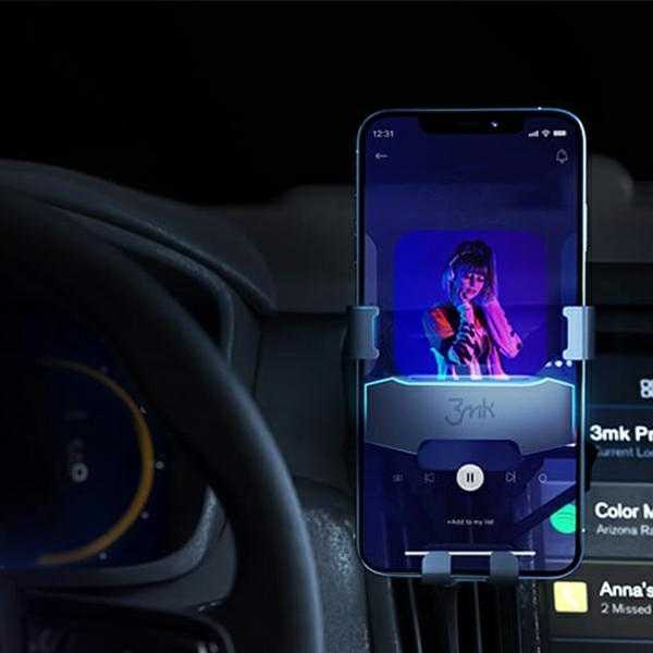 Automobilinis telefono laikiklis 3mk Spider Gravity