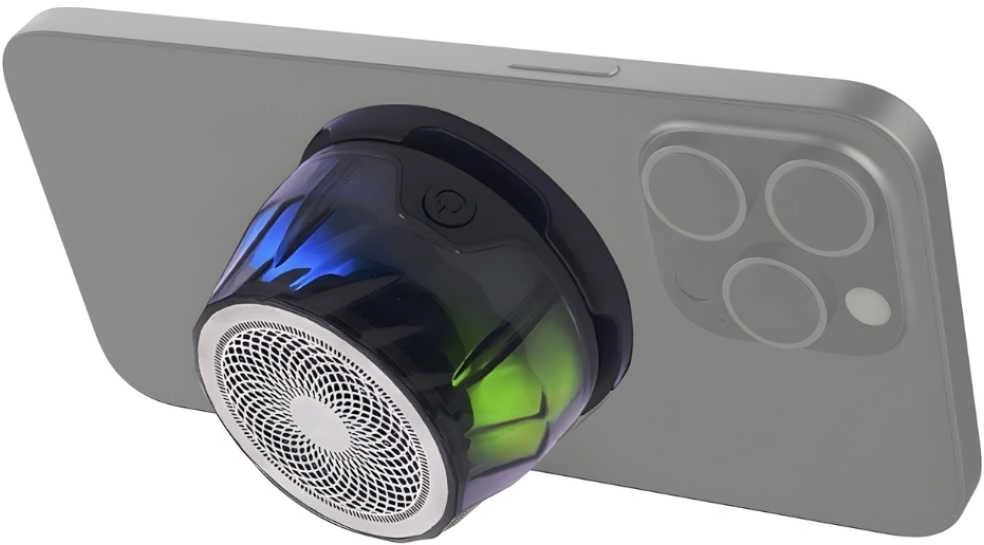 „Bluetooth“ garsiakalbis „4smarts SoundCharge“, suderinamas su „MagSafe“ juodas