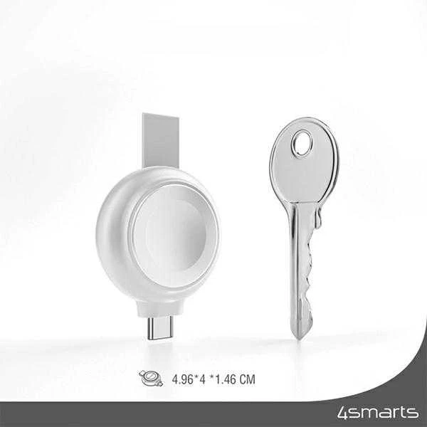 4smarts Įkroviklis indukcinė MFI FastCharger dla Apple Watch sidabrinė/sidabrinis 541000