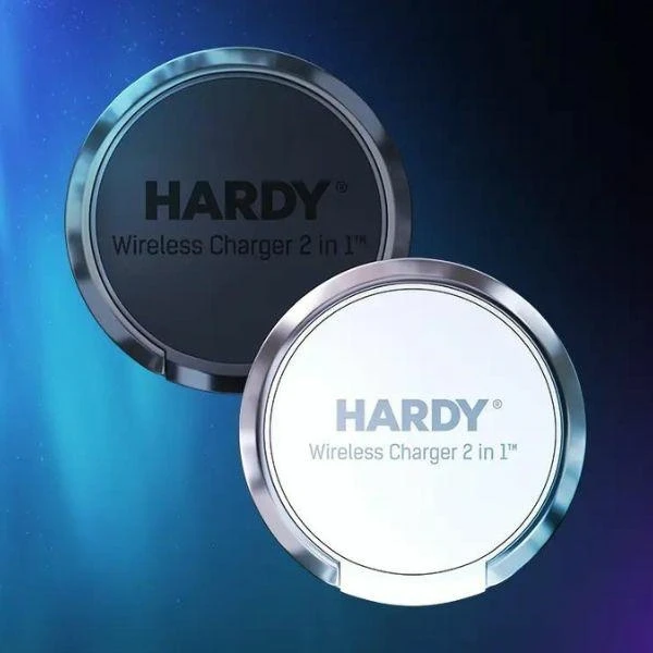 3mk Hardy belaidis įkroviklis 2in1 15W balta