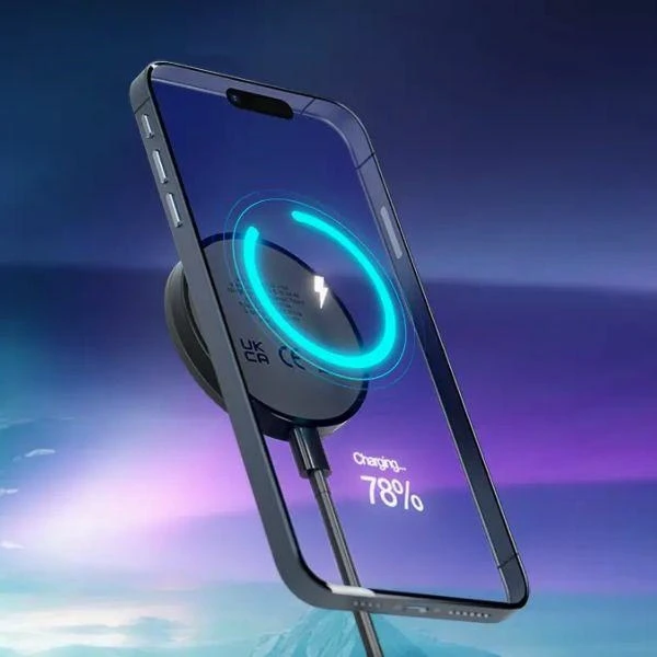 Accessories – 3mk Hardy Wireless Charger 2in1 15W Juodas