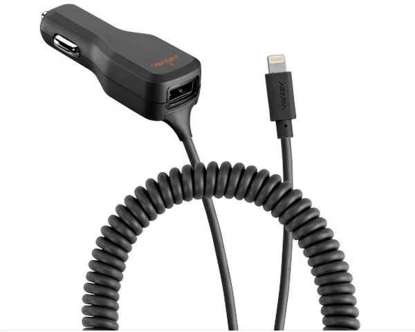 VENTEV LIGHTNING 3.4A MFI AUTOMOBILINIS KROVIMAS