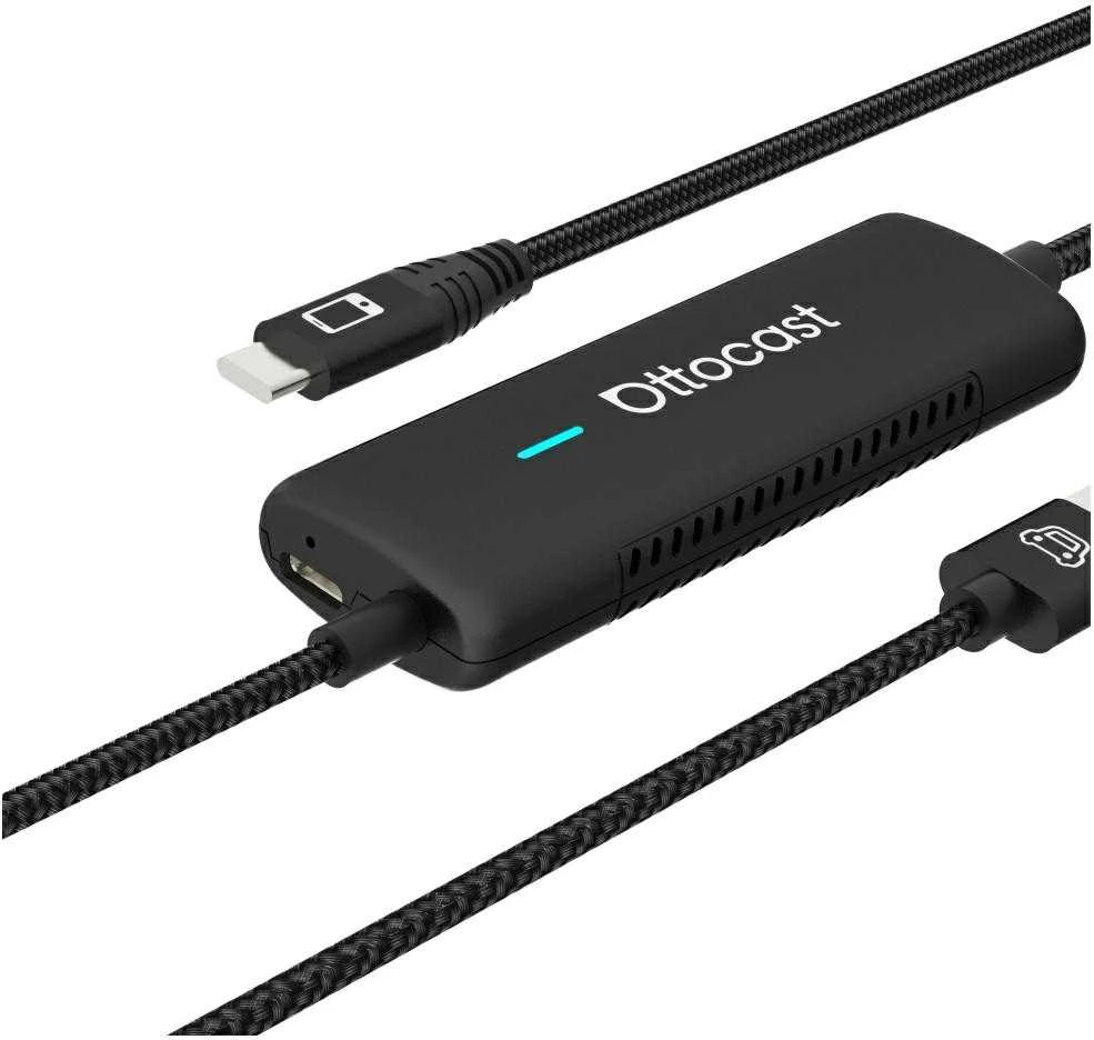 Ottocast CA450-T Mirror Touch CarPlay juodas