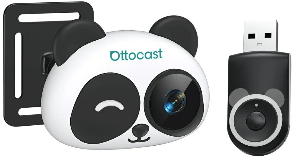 Ottocast CA520-M salono priežiūra Panda CarPlay Bluetooth