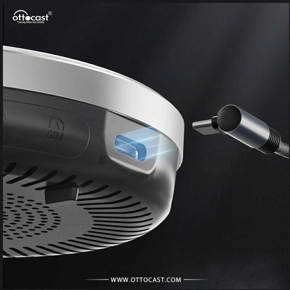Ottocast PCS46-BM OttoAibox i3 Android Multimedia Box juoda