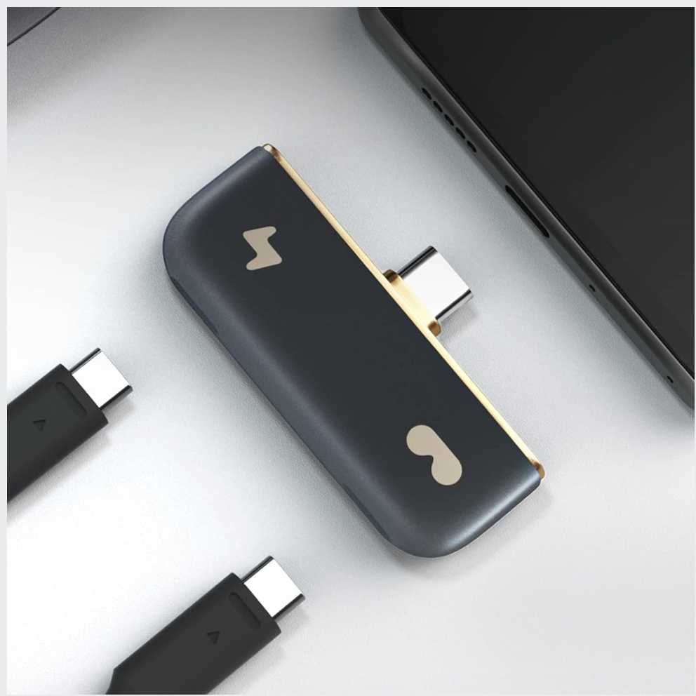 Rokid HUB USB-C na 2xUSB-C juoda
