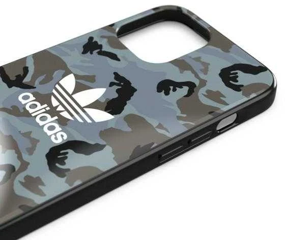 Dėklas Adidas OR SnapCase Camo Case for iPhone 12 Pro Max - Mėlyna and Juodas