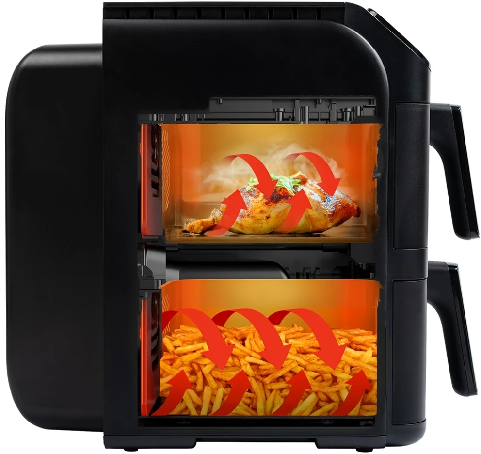 Gruzdintuvė TESLA AirCook DualZone Q670 XXL