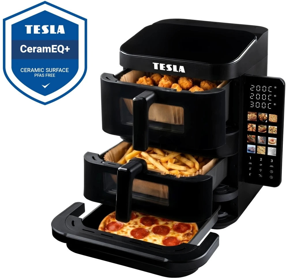 Gruzdintuvė TESLA AirCook TrioZone Q636 XXL
