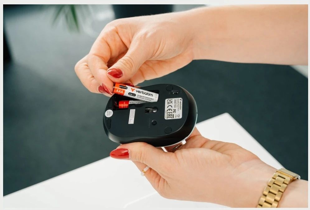 Akumulatory AAA USB-C Verbatim 4vnt. 30250