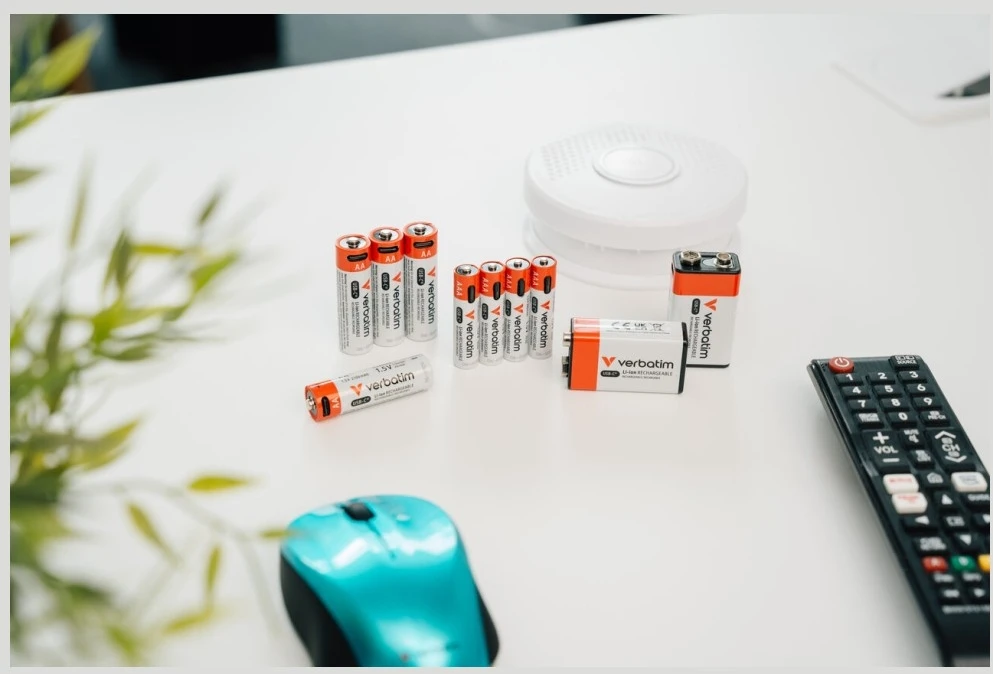 Akumuliatorius 9V USB-C Verbatim 1szt 30251